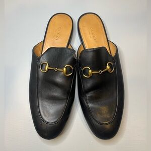 Gucci Womens Black Princetown Mules - 38 1/2 (8.5)